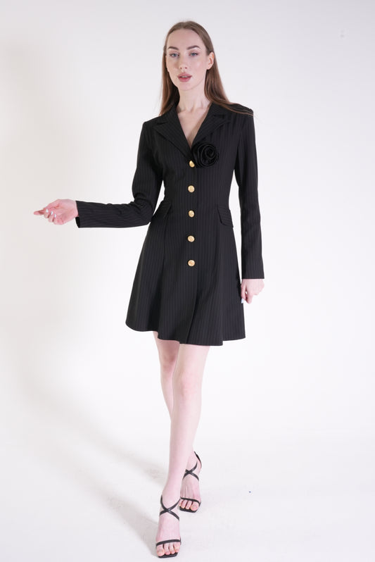 Button Detailed Jacket Dress