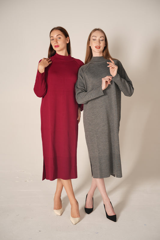 Pitiryko Long Sleeve Casual Dresses