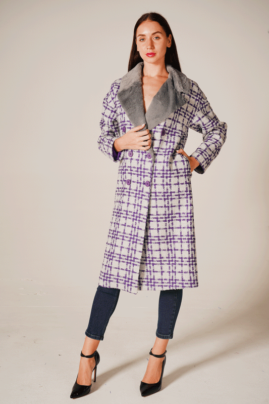 Bubble knee Length Casual woman coat