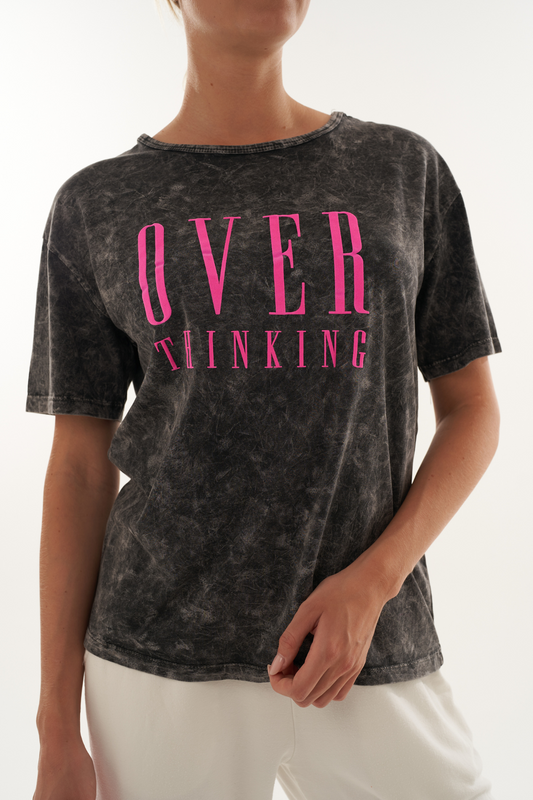 Over Thinking Printed Shirt