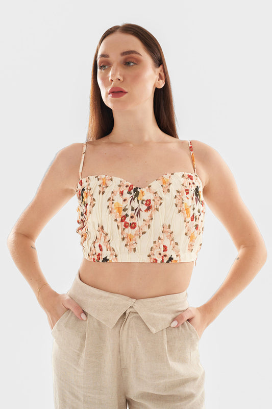 Floral Croptop